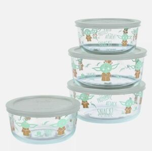 Pyrex Mandolorian 8 piece Food Storage set